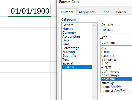 Format Cells