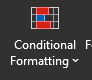 go to the Conditional Formatting menu