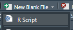 New R script