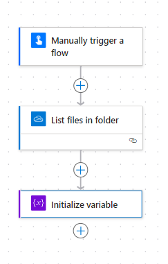 Add an Initialize variable block