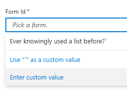 Form response details