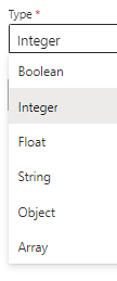 Data types