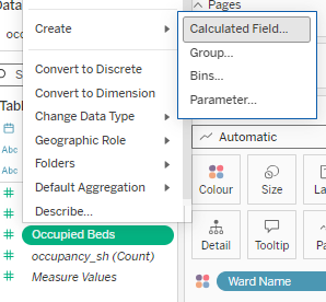 Create a calculated field