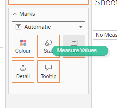 Add the measure to the shelf