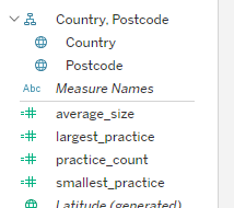 Double-click the calculated field to add to the worksheet